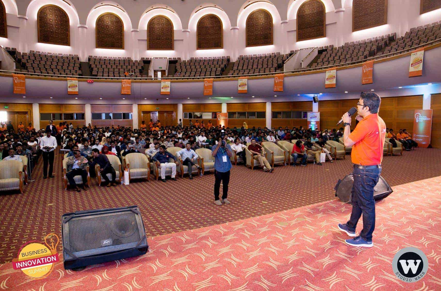 Nahid Hasan at Business Innovation Summit