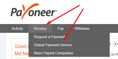 Global Payment Solution - Payoneer